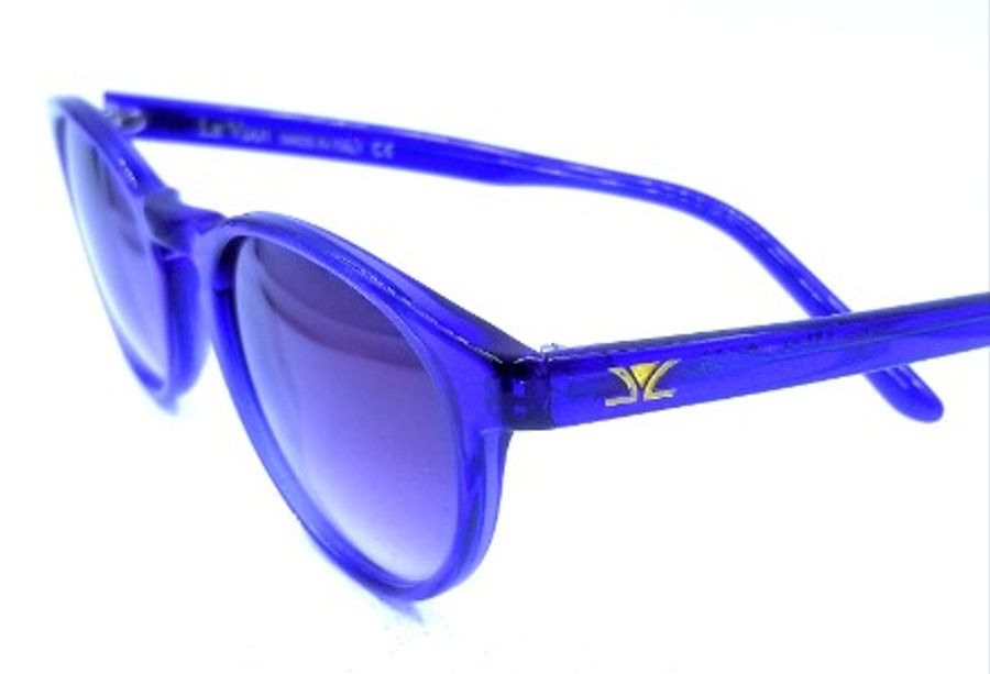 LEVI'S LV 5000S J5G 1V Sunglasses Gold Frame Blue Shaded Gold