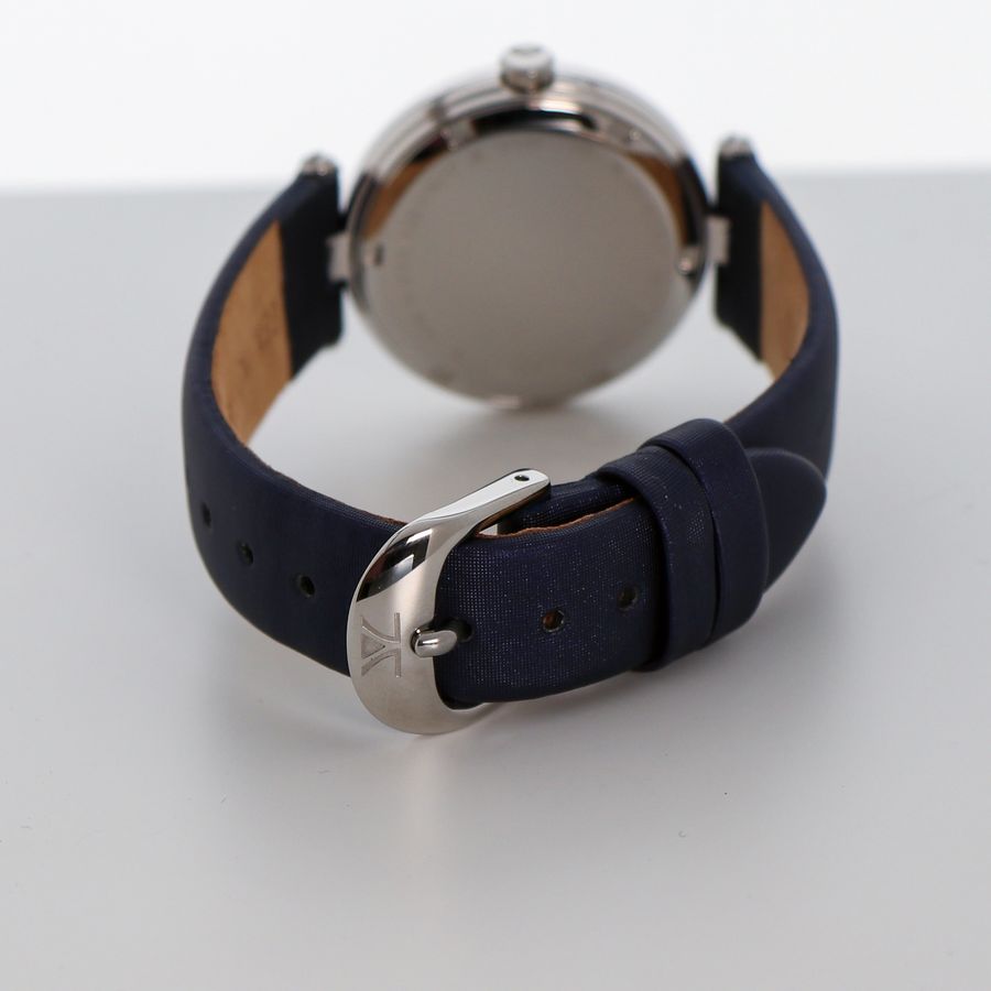 Le Vian® Medallion Blue Round 32.5mm Wristwach with 0.52cts of